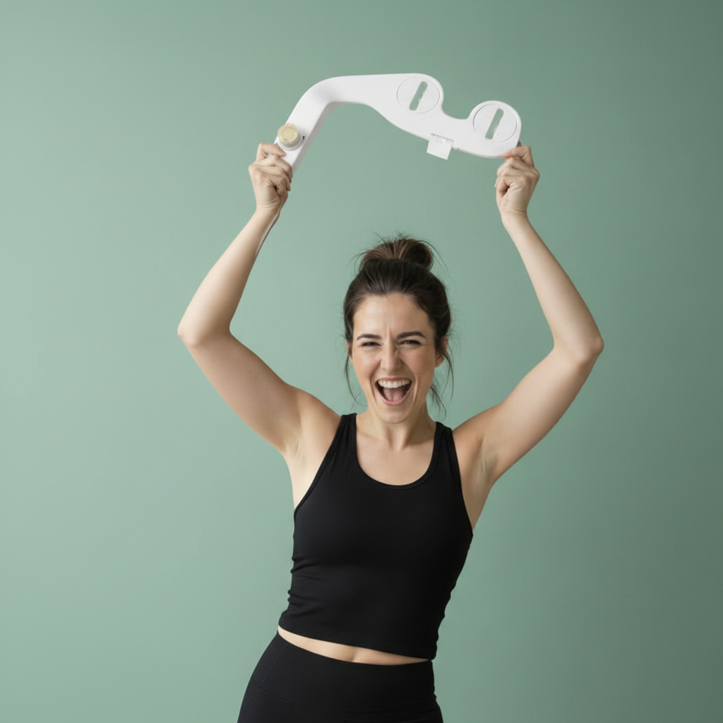 Buste femme avec accessoire en trophée